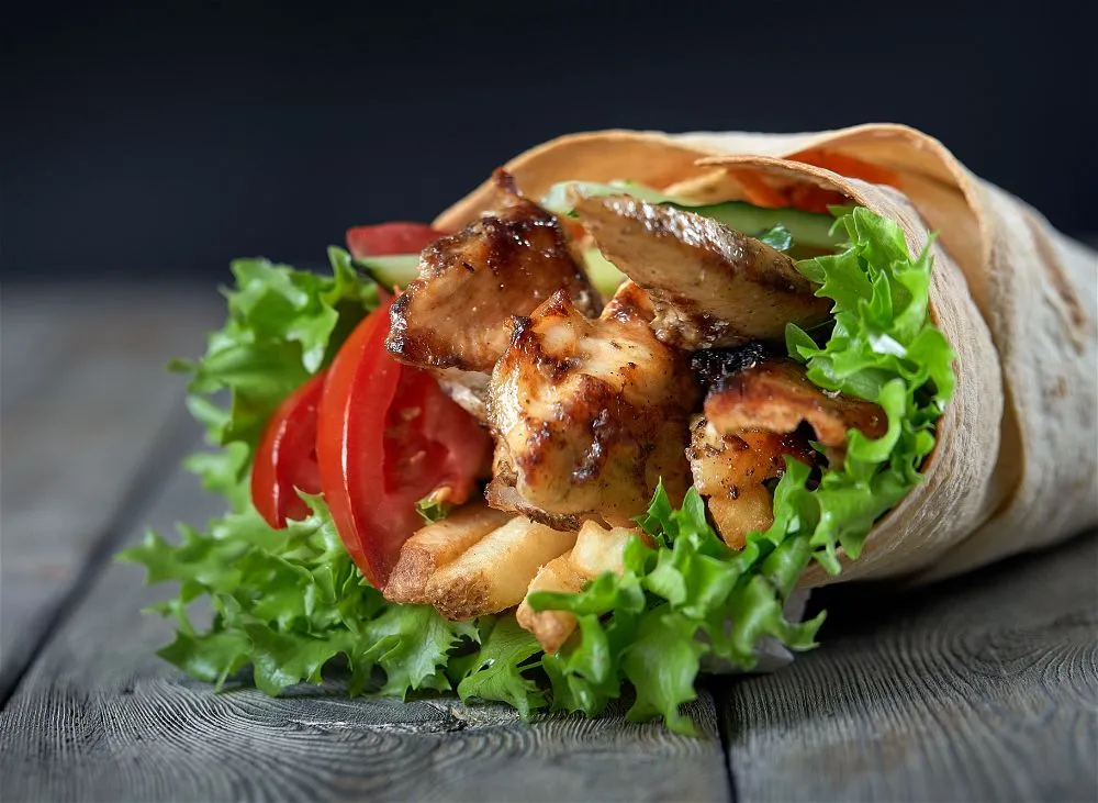 Grilled Chicken Wrap