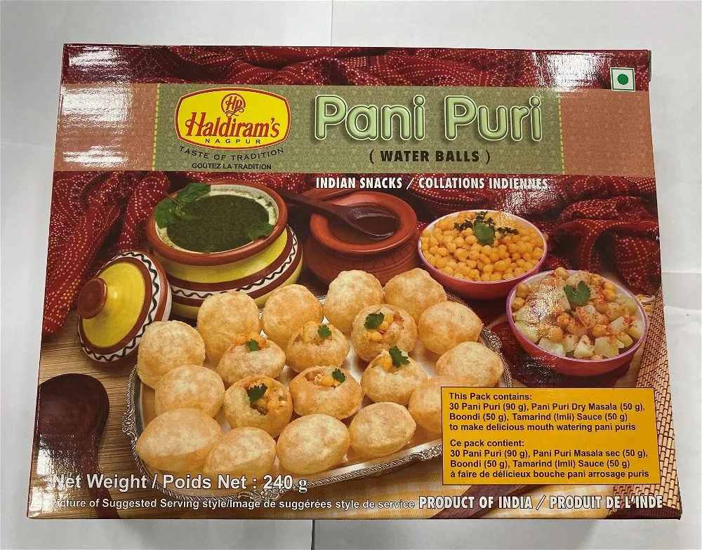 Haldiram Pani Puri Box 240gms