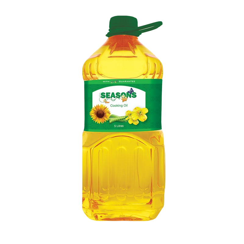 Seasons Cooking Oil  5 Liter Bottle