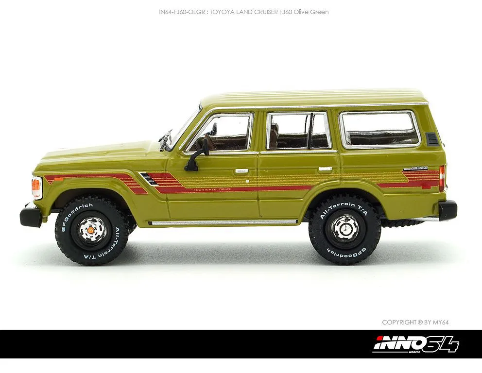 INNO64 | TOYOTA LANDCRUISER LC60 'OLIVE'