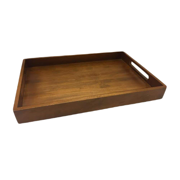 Wooden Serving Breakfast Tray Medium Size