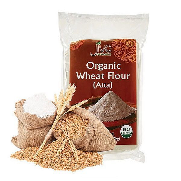 Jiva Organics Whole Wheat Flour 10Lb