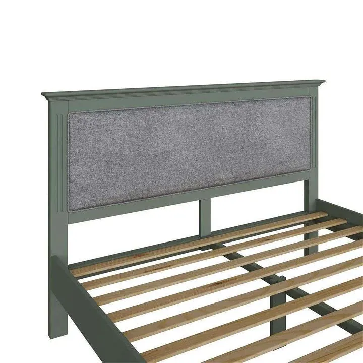 Mokub Green King Bed