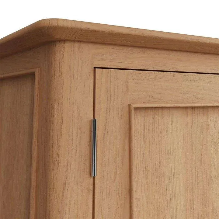 Hamel Oak 2 Door Wardrobe