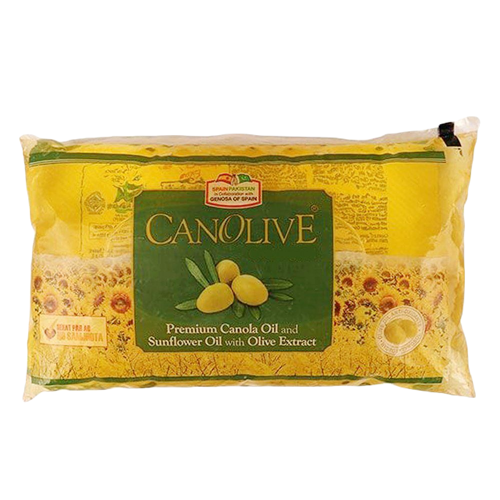 Canolive Oil Pouch 1 Ltr