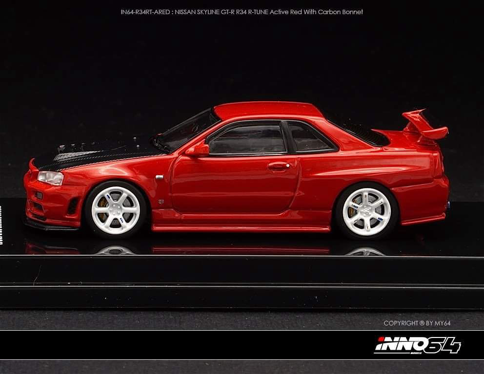 INNO64 | NISSAN SKYLINE GT-R R34 R-TUNE | RED