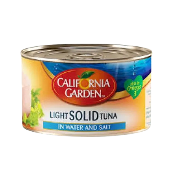 California Garden Solid Light Tuna in Water 185g