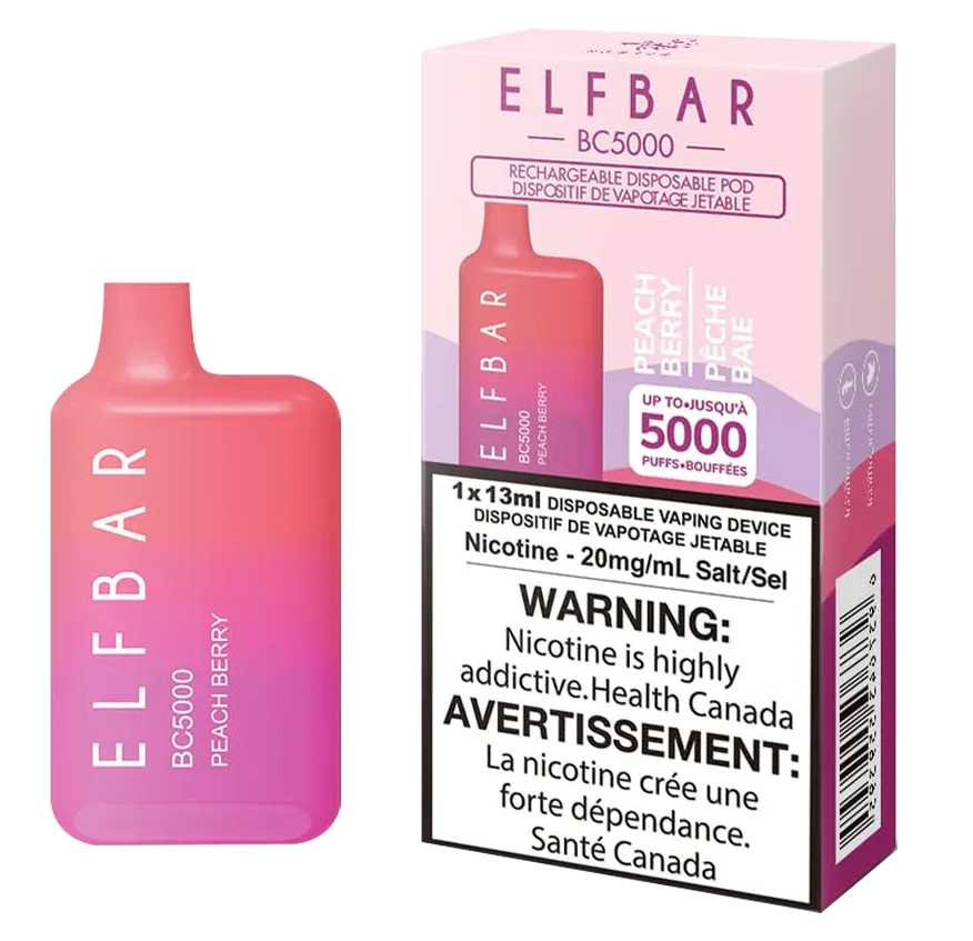 ELFBAR 5000 PEACH BERRY