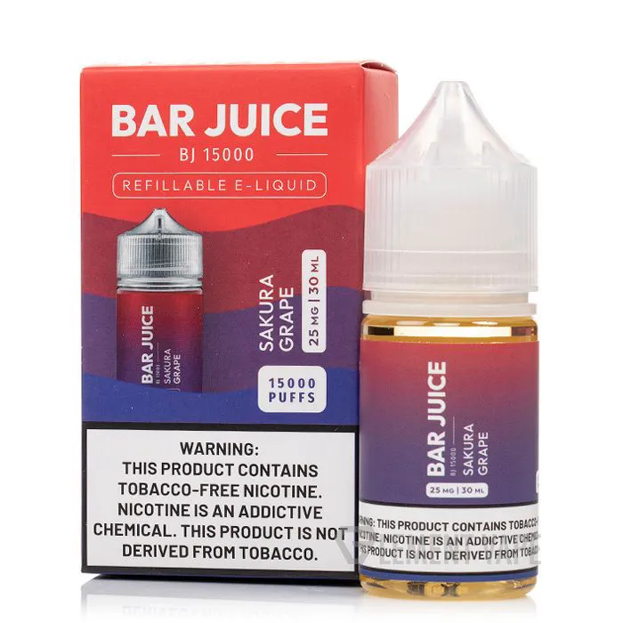 BAR JUICE SARUKA GRAPE 30ML