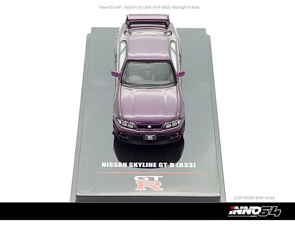 INNO64 | NISSAN SKYLINE GT-R R33 | MIDNIGHT PURPLE