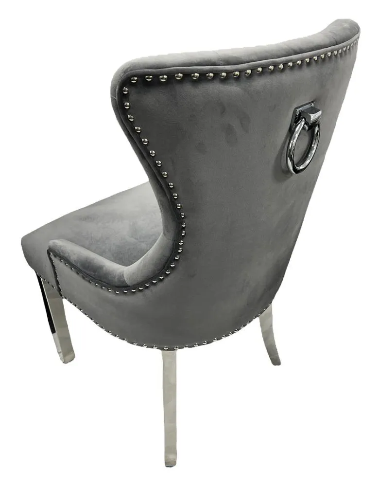 Vardo Dark Grey Chair