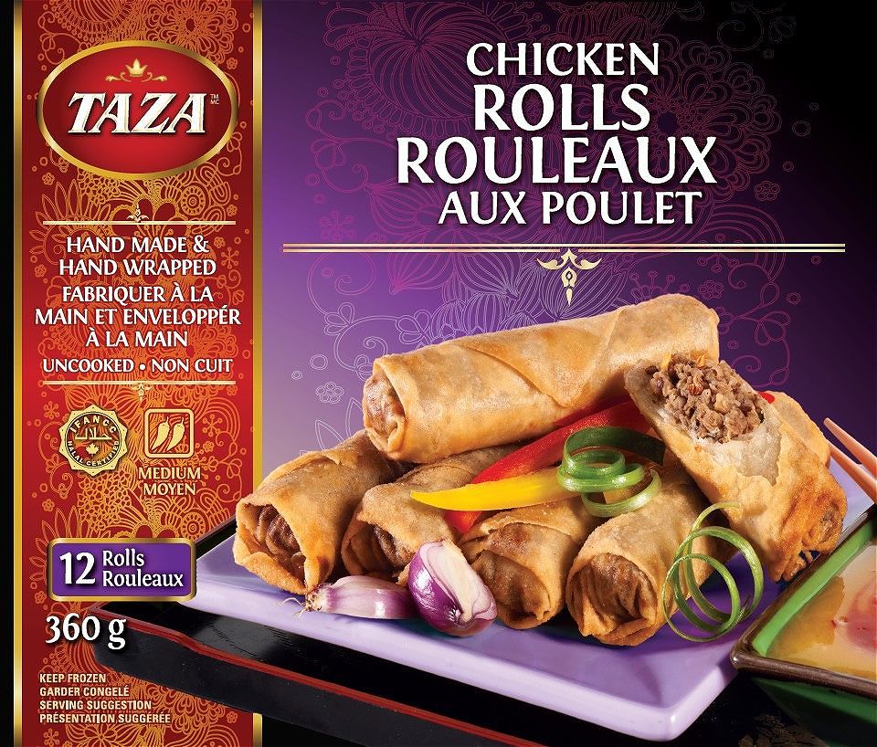 Taza Chicken Roll 12pcs