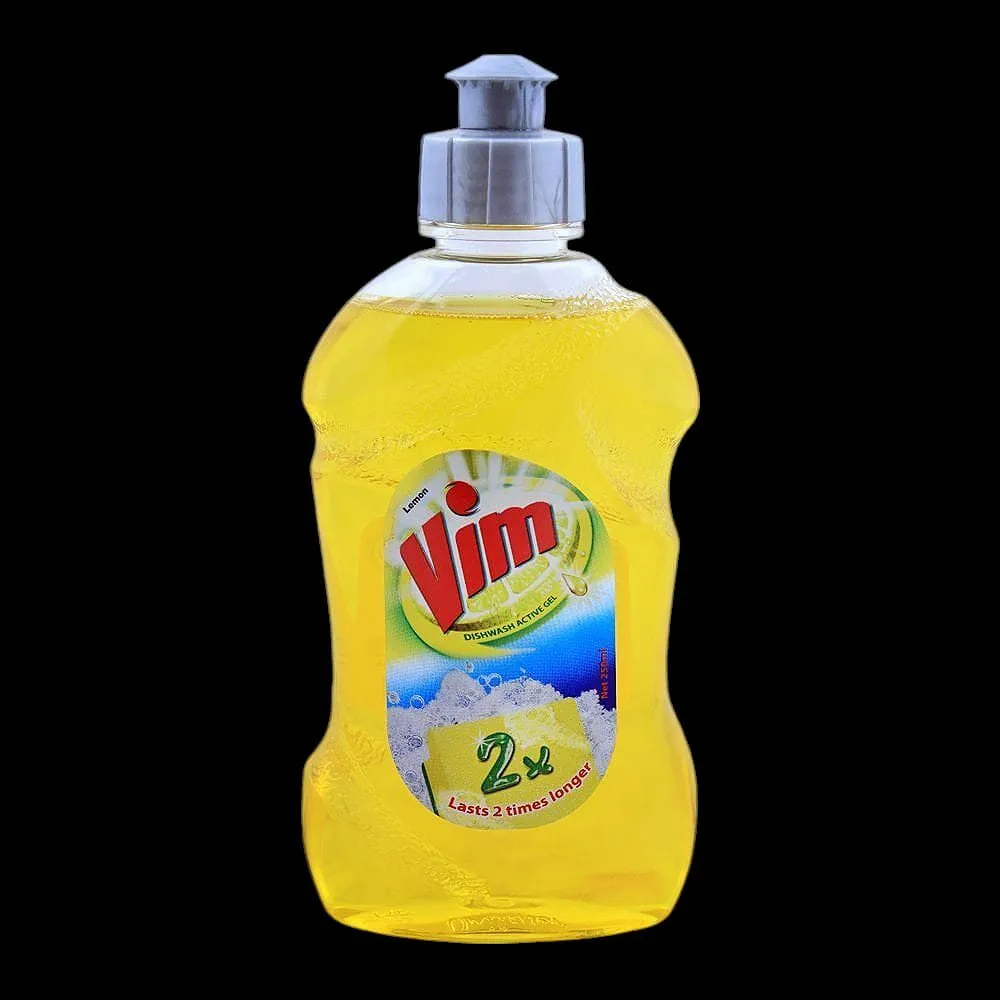 Vim Dish Wash Lemon 250Ml