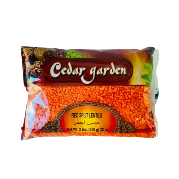 Cedar Red Split Lentils 2Lb