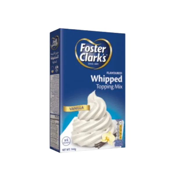 Foster Clarks Whipped  Topping Mix Vanila Flavoured 144g