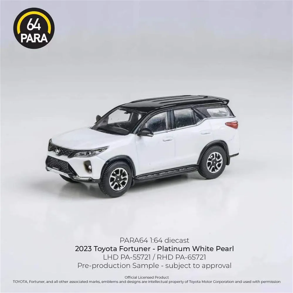 PARA64 | TOYOTA FORTUNER 2023 | PLATINUM WHITE PEARL