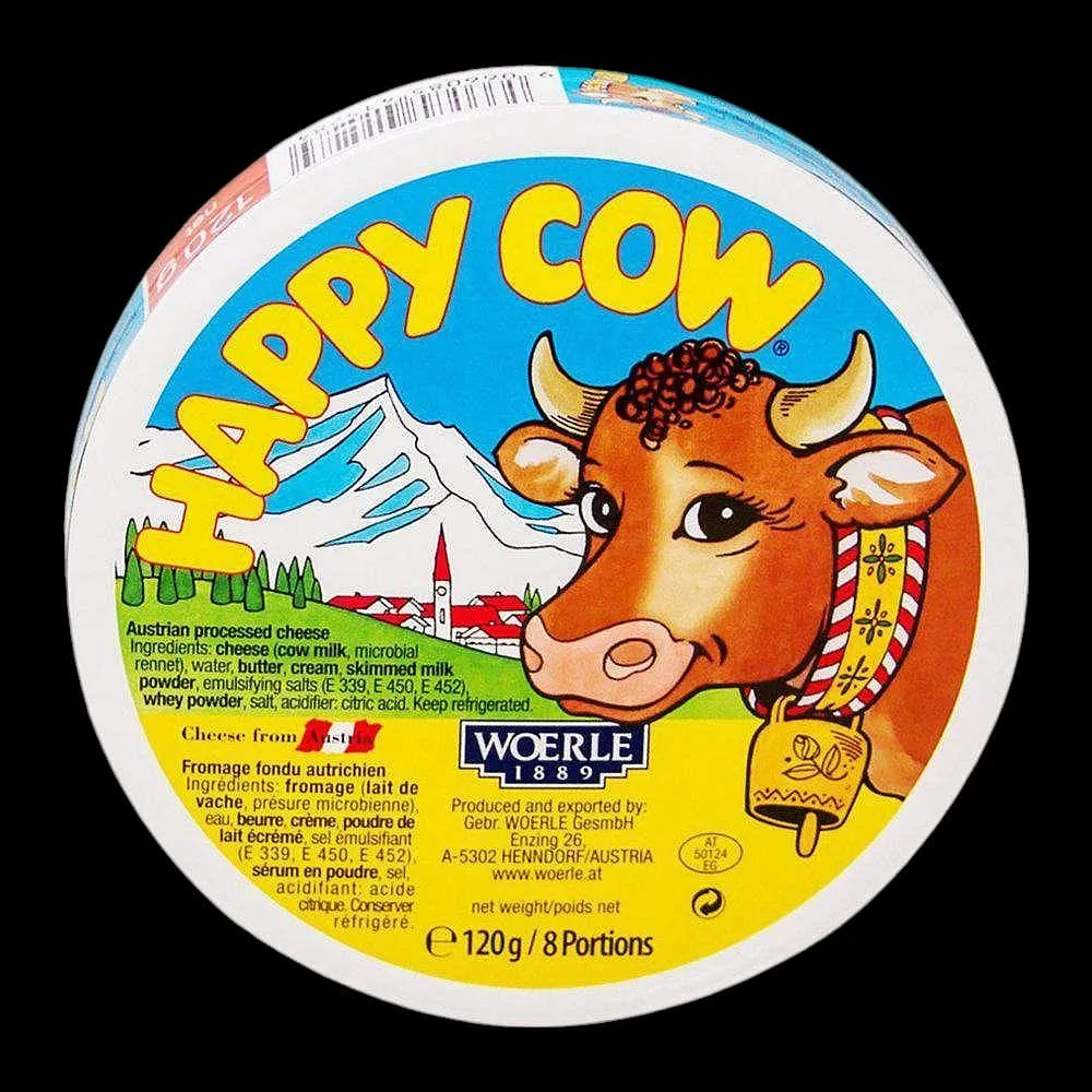 Happy Cow  Portion Cheese 120Gm