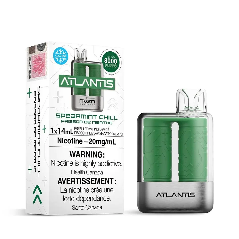 Atlantis 8000 SPEARMINT CHILL