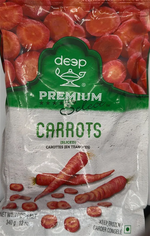 DEEP FRZ CARROTS 340G