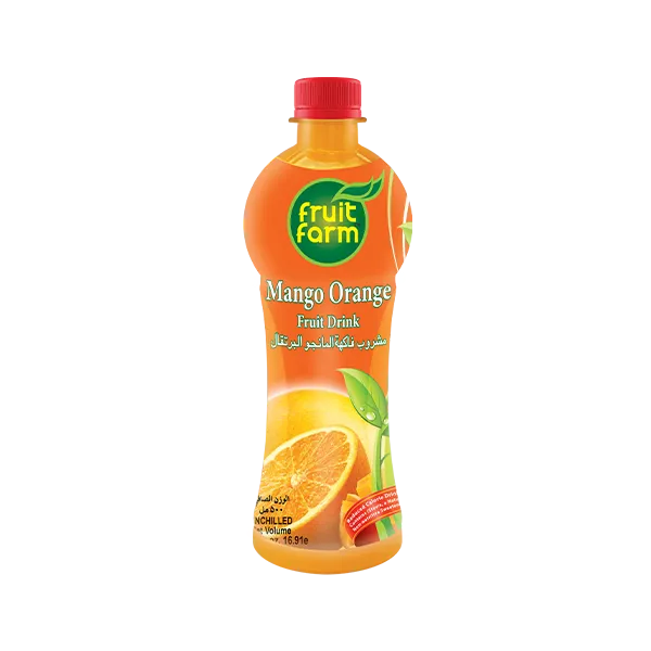 Fruit Farm Mango Orange 500 ML (12 Packs) - Fruit Farm