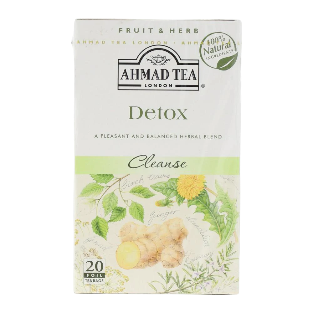 Ahmad Tea Fruit & Herb Infusion Detox 20 Tea Bags