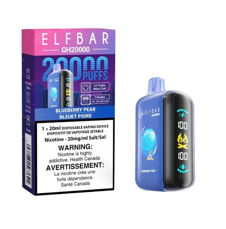 ELF BAR 20000 BLUEBERRY PEAR