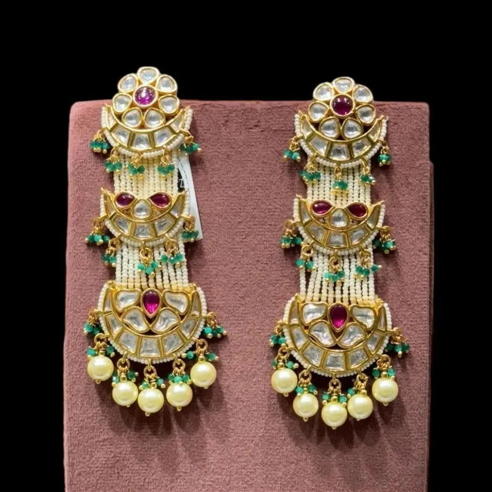 Safa Polki Earrings