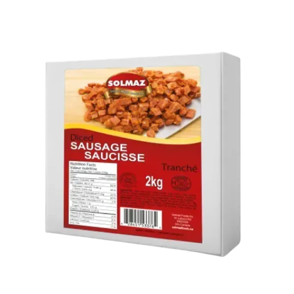 Food Service - Diced Sausage Solmaz (2kg x 2)