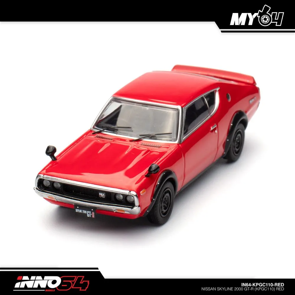 INNO64 | NISSAN SKYLINE  2000 GT-R KPGC110 | RED