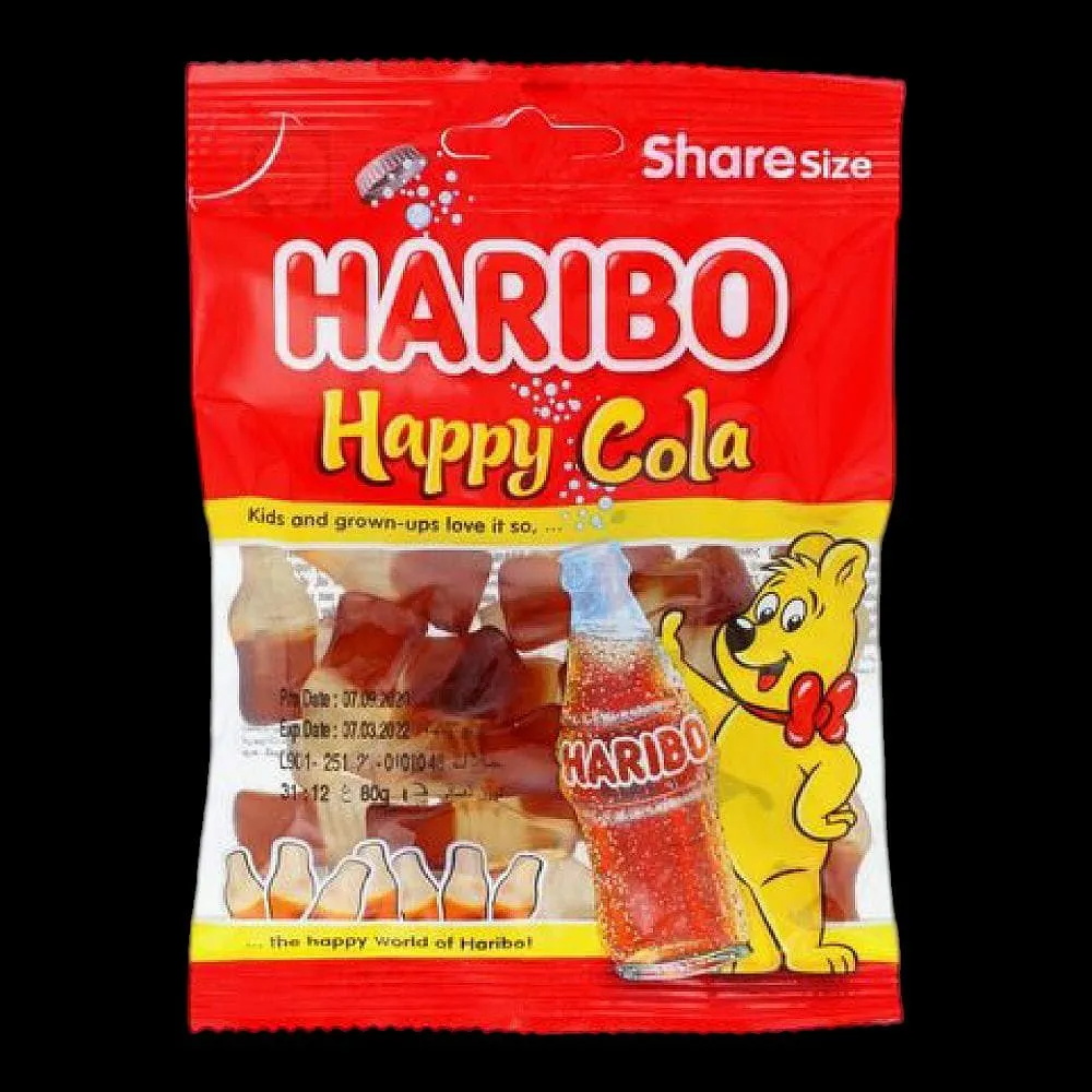 Haribo Happy Cola 80Gm