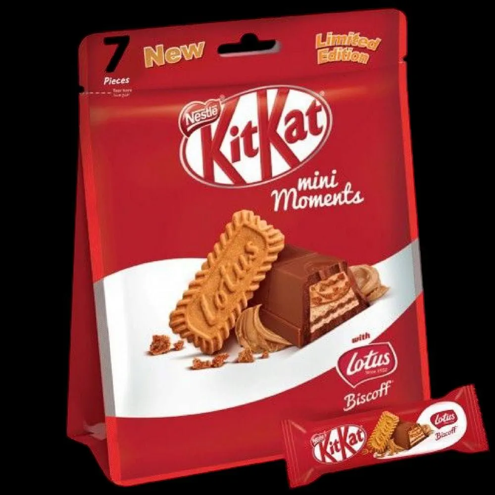 Kitkat Lotus Minis Pouch 122.5G