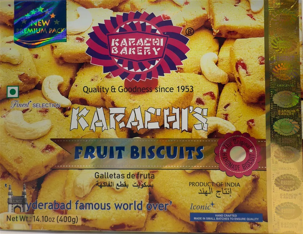 KB FRUIT BISCUITS 400 G