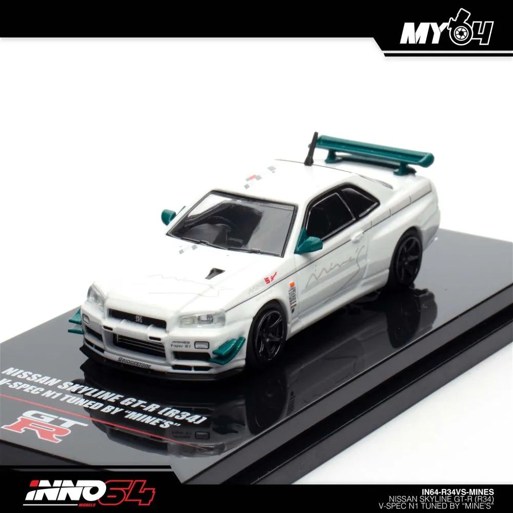 INNO64 | NISSAN SKYLINE GT-R R34 | V-SPEC N1 TUNED BY MINE'S