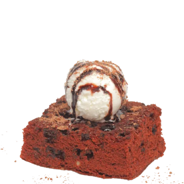 Brownie With Ice Cream