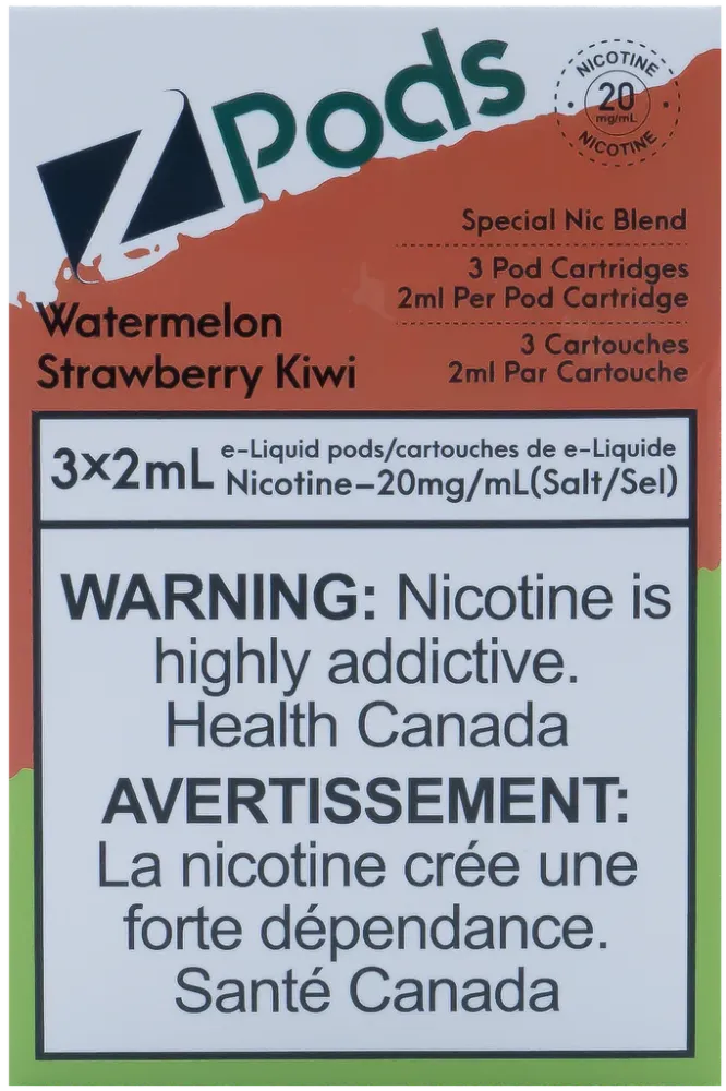 Z PODS WATERMELON STRAWBERRY KIWI