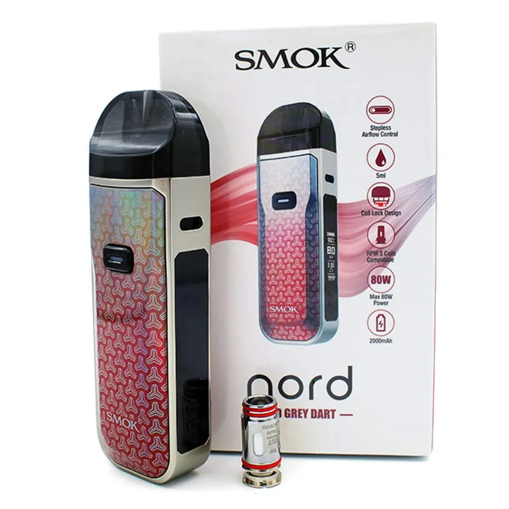 SMOK NORD5KIT RED GREY DART