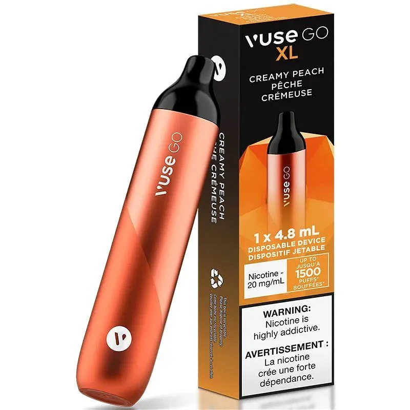 VUSE GO XL 1500 CREAMY PEACH