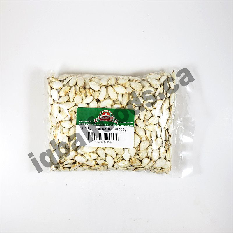 IHF Pumpkin Seed In Shell Roasted Salted 300g