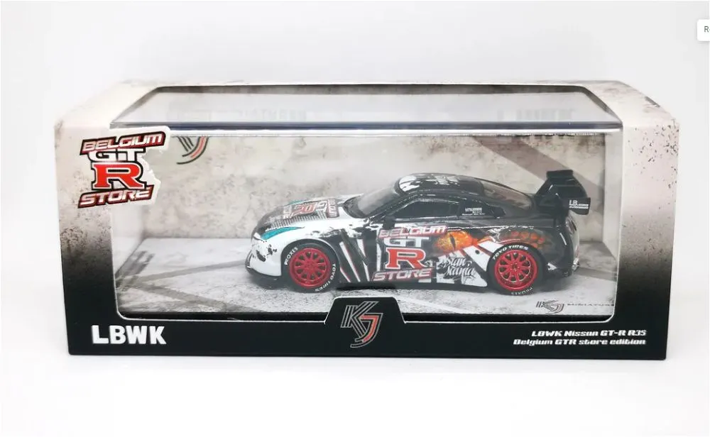 KJ MINIATURES | NISSAN GT-R R35 BELGIUM STORE