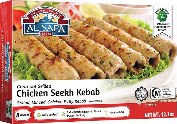 Al Safa Chicken Charcoal Kebab 8Pcs