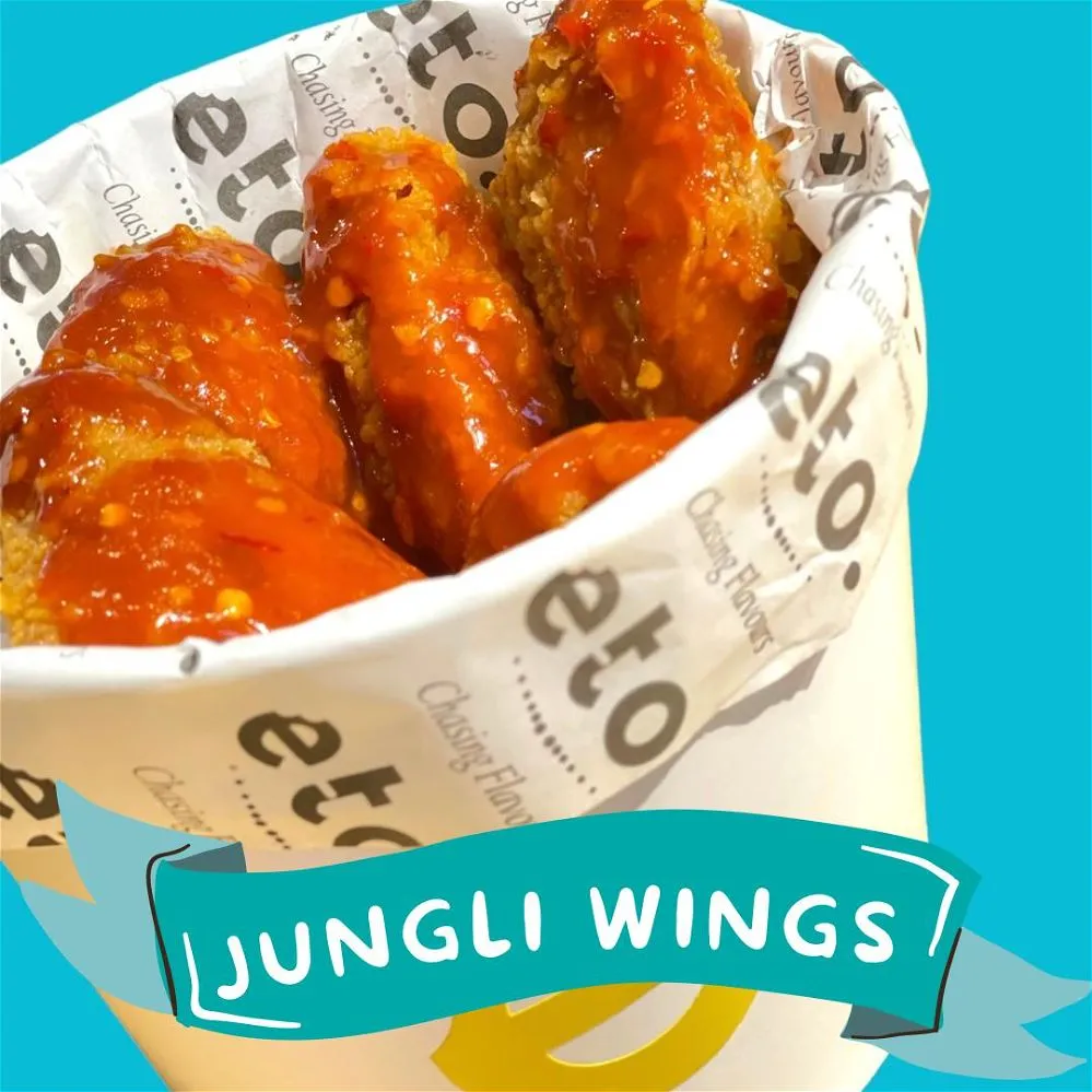 Jungli wings 8 pieces