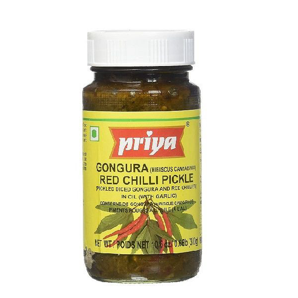 Priya Pickle Gongura Red Chilli