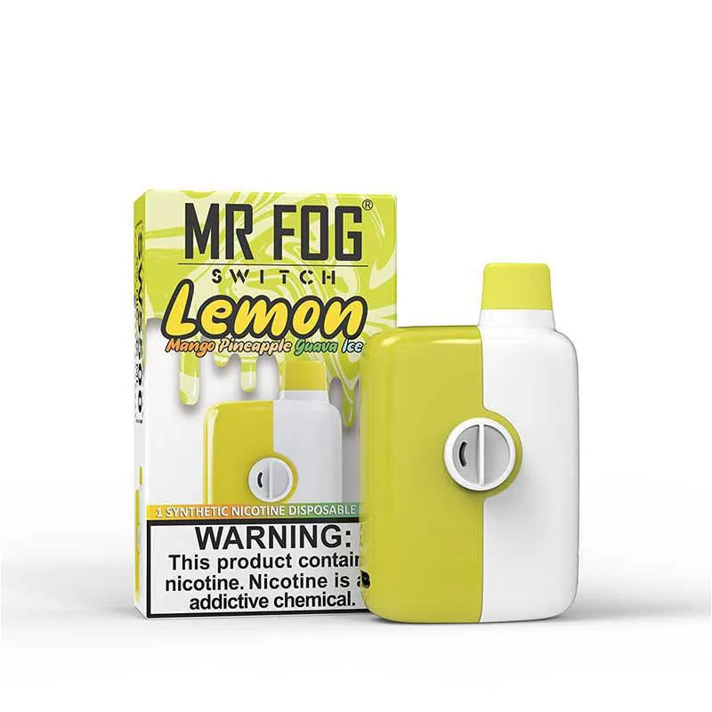 MR FOG 5500 LEMON MANGO PINEAPPLE GUAVA ICE