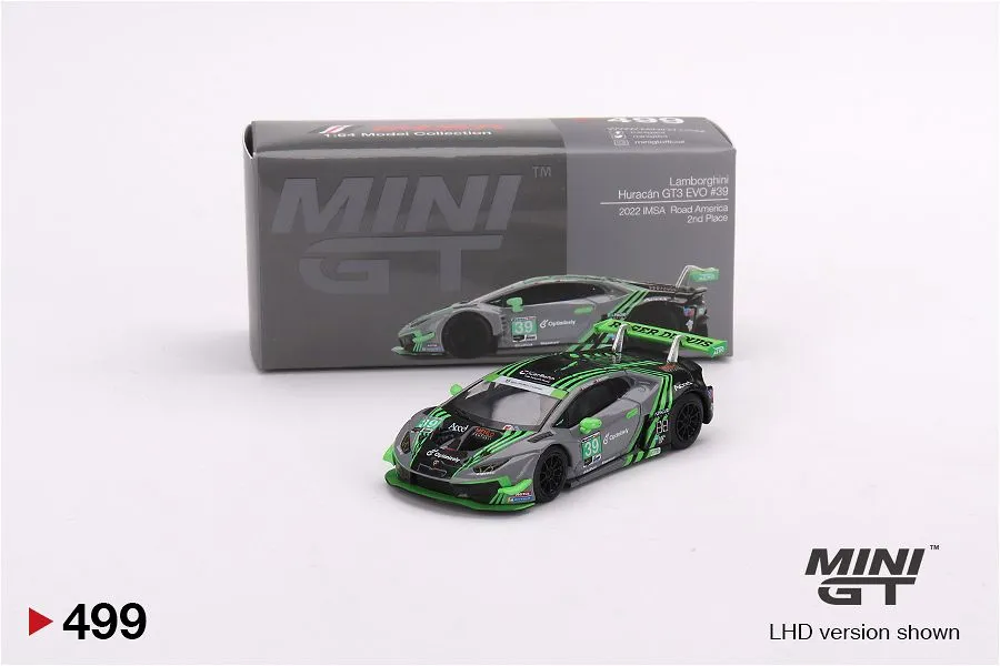 MINI GT | LAMBORGHINI HURACAN GT3 EVO #39 | 2022 IMSA ROAD AMERICA 2ND PLACE