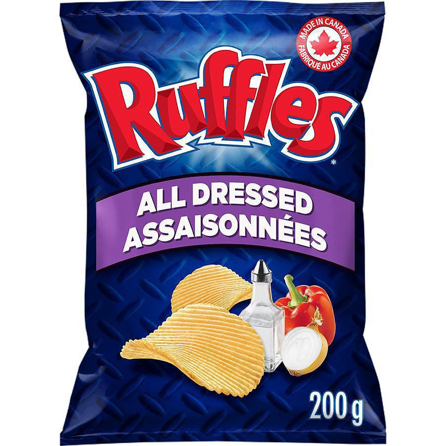 Ruffles All Dressed Chips 200g.