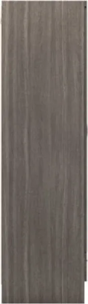 Barry 2 Door 1 Drawer Wardrobe Black Wood Grain