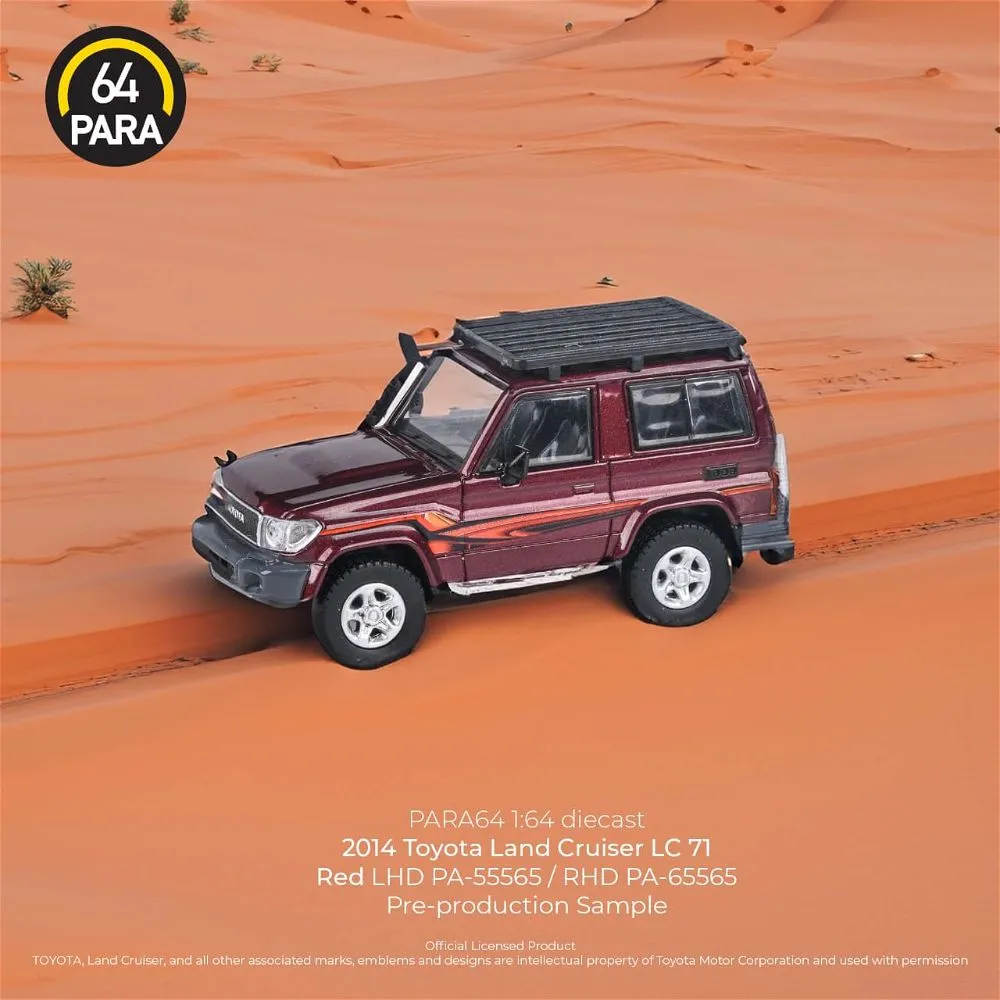 PARA64 | TOYOTA LANDCRUISER LC71 | RED