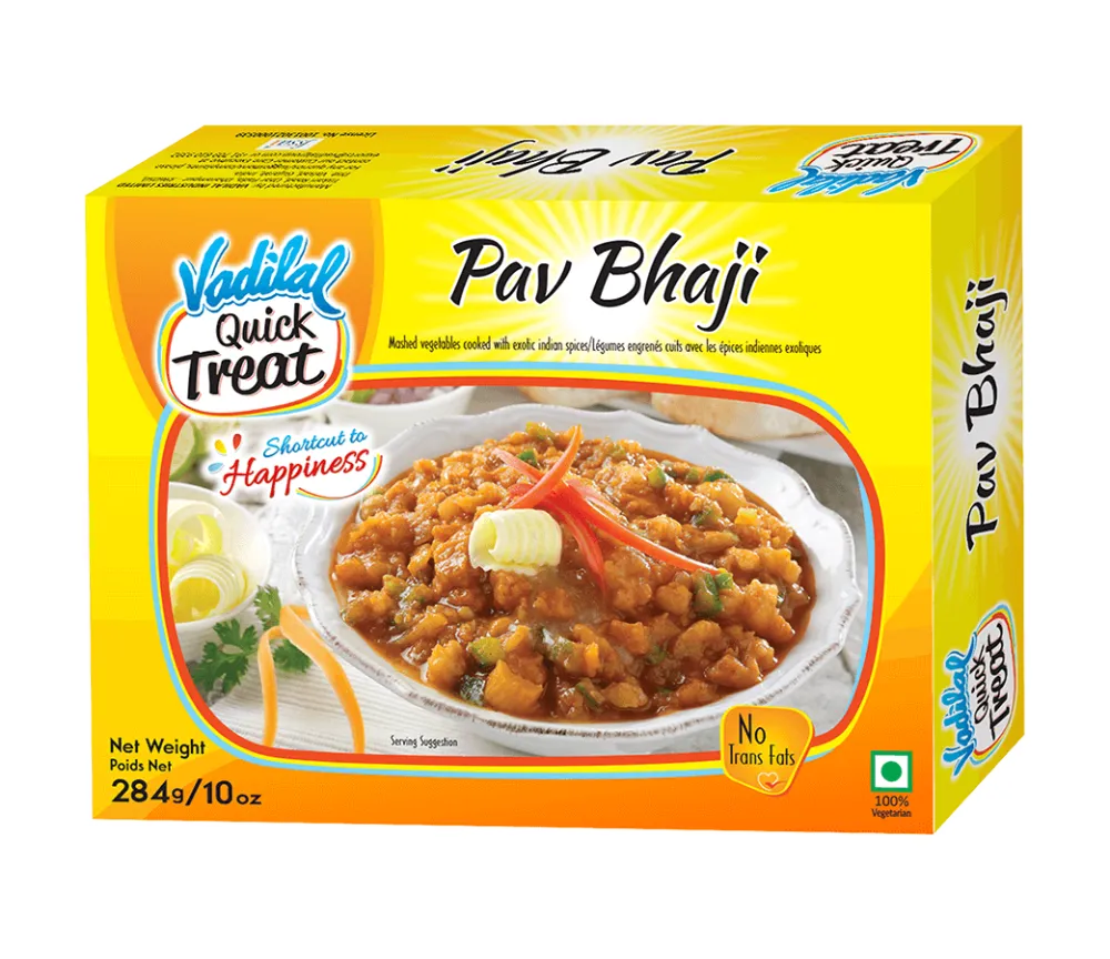 Vadilal Frozen  Pav Bhaji 125g