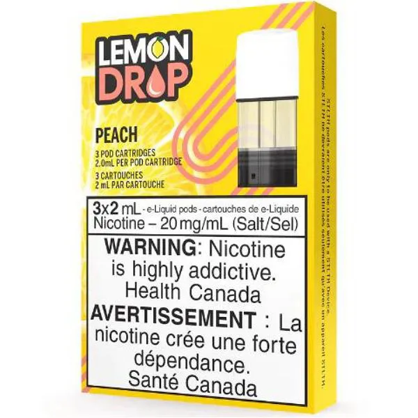 STLTH LEMON DROP PODS PEACH