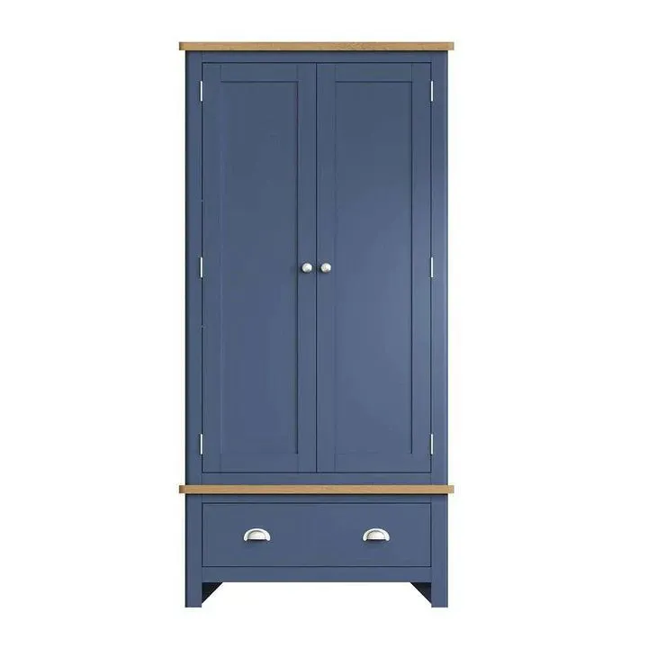 Trent Blue 2 Door Wardrobe